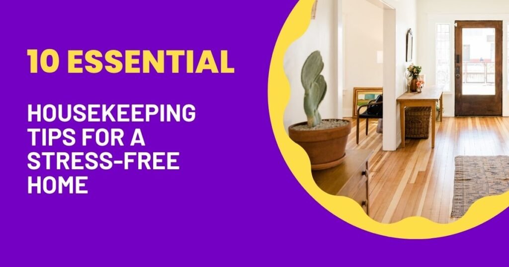 Zenful Housekeeping - A Clean and Organized Living Space