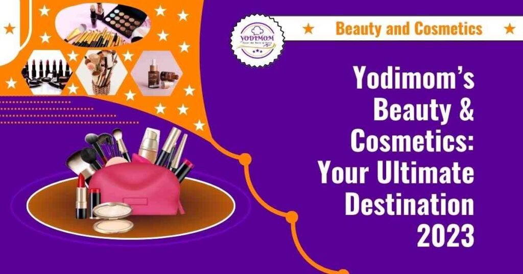 Variety of Beauty and Cosmetics Products.