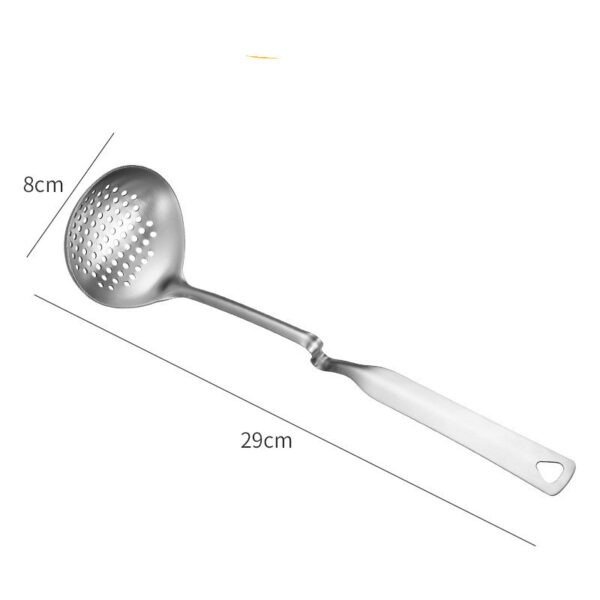 Stainless Steel Wall-mounted Oil Spoon Hot Pot Oil Filter Spoon - Image 3