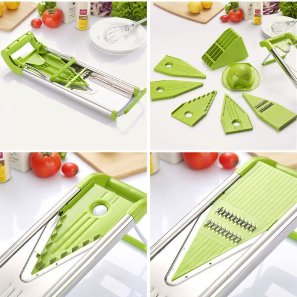 Plastic Multi-functional V-shaped Grater - Image 3