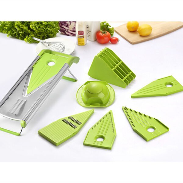 Plastic Multi-functional V-shaped Grater - Image 2